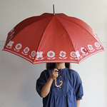 【予約販売】竹の傘 planter red 晴雨兼用 長傘 ALCEDO 161029 日傘 雨傘