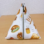 14cm  ファスナー付き色んなワンちゃん達柄のマナーポーチ