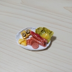 ソーセージとチーズ
