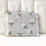 ミナペルホネン　skip L字ポーチ 