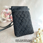 ❤️ブラックフォーマル❤️高級小花レース❤️スマホ❤️お財布ショルダー❤️ちょこっとお出かけ❤️冠婚葬祭❤️入学式　卒業式　入園式　卒園式　参観日