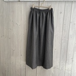 ウールグレンチェックのスカート