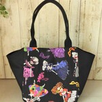 ＊NEWデザイン＊送料込み＊USAプリント＊幅広マチ付きトート