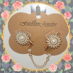 mahalohamari様専用ページ🩷ストール留め&お花ピアス♥️指輪セット🎀