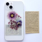 全機種対応　スマホステッカー　スマホケース押し花インナーシート　243