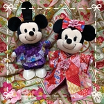 ひな祭りぬいもーずコスチューム♪お雛様とお内裏様セット①♪