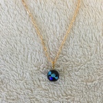 【オーダー制作品】一粒の琉球ホタルガラスネックレス