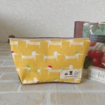 たっぷり入るボートポーチ＊ダックス