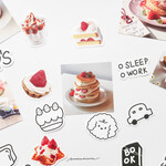 コラージュ素材　シールセット　30枚　sweets time　[AW423]