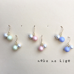 大人可愛いシンプルピアス