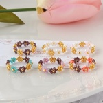 バレンタイン ✨️💝 チョコレート ビーズリング*💍。