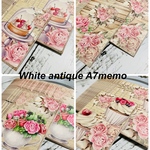White antique A7memo completeset