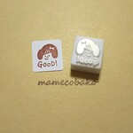 《再販》hitokoto-hanco「GOOD!」：消しゴムはんこ。