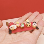 ミニチュア　節分鬼さんセット　ハンドメイド
