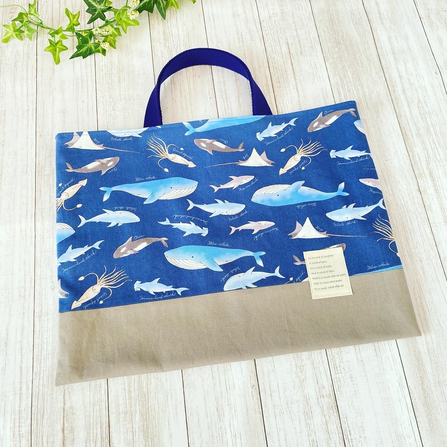 魚 or さかな or サカナ - レッスンバッグの人気通販 | minne byGMO