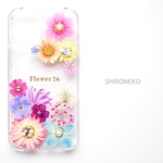 押し花スマホケース