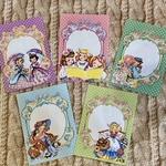 バラメモ　おすそ分け　♡レトロアニマル&レトロガール♡ ５種類×１０枚　５０枚♬