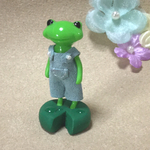 フォーチュンワンダのお洋服♪オーバーオール♪スエード♪ミント