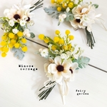 再販 ミモザとアネモネのNatural corsage