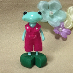 フォーチュンワンダのお洋服♪オーバーオール♪マゼンタ