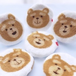 ミニ座布団2枚組(🧸さん柄)
