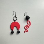 【金具変更可能】RED