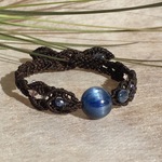 〜Lina様専用オーダー品〜カイヤナイトマクラメブレスレット