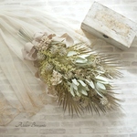 アースカラー・大きなネイティブフラワーのスワッグ(インテリア雑貨・リース・ギフト）