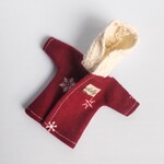 オビツ11 　ねんどろいどどーる 共通サイズ　
雪の結晶 コート赤