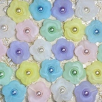 【night sale】💜ボリュームフラワーピアス