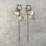 J2157【silver】pierce／earring (金属アレルギー対応)