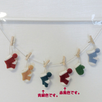 ポンポンミニソックス ガーランド 003