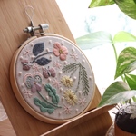 R4 刺繍枠の壁飾り　No.1
