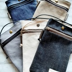 【オーダーメイド】帆布.デニムのスマホショルダーバッグ　2
