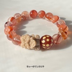 🆕再販‼︎新年からの財運に‼︎呑金獣と満天天珠入り♡ライモナイトインクォーツブレスレット☆*:.｡. 