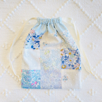 【専用ページ】パッチワーク巾着♡21×21♡リバティ生地 フランス生地使用