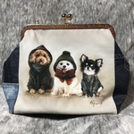 アッシュデザイン　ベストフレンズ　たっぷりマチ20cm がま口バッグ