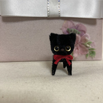 小さな黒猫ちゃん　モールアート　モールベア 