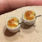 ☆ミニチュアフード☆小さなクレームブリュレ♪