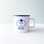 牛乳坊やのホーロー風マグカップ