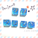 氷の水槽★キューブの中の金魚ちゃんピアス