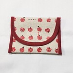子供用お数珠入れ（りんご柄）