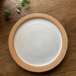 あんまんさまご予約品　リムプレート小皿　きなり