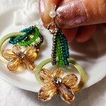 🌿耳飾り🌿☆春の彩り☆送料無料
