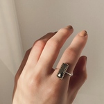 【S925】Pyrite Chained Ring/パイライト チェーン リング(AC-60)