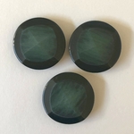 レトロ サークル ボタン グリーン 28mm 3個セット az-194
