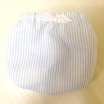【再販7】天使の羽がとってもキュートなBabyブルマ(空色ストライプ)