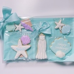 【箱入り・名入れ可能】アイシングクッキーウエディングギフトセット