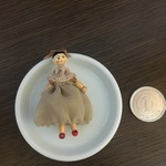 ペグドール風ミニチュアドール・ウッドビーズの人形