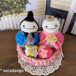 受注　ひな祭り🎎雪だるまちゃん